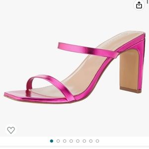 The Drop Pink Square Toe Sandal NEW IN BOX NEVER WORN